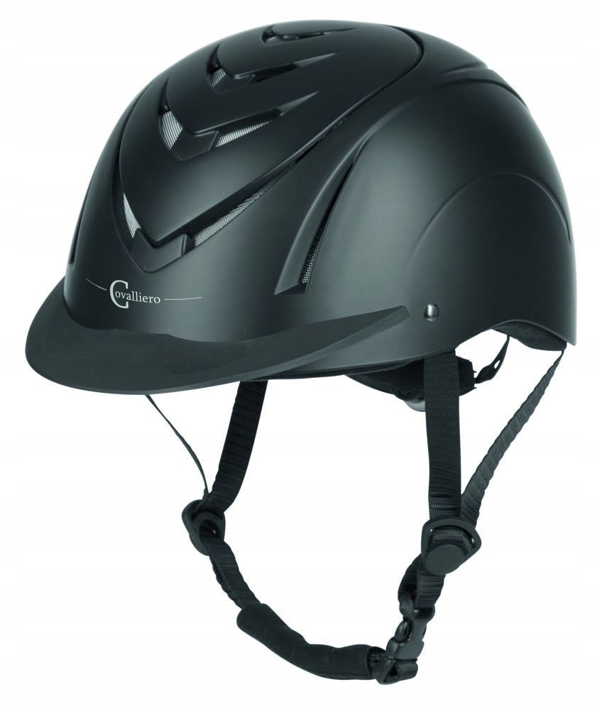 Kask jeździecki Nerron, czarny, 55-59 cm, Covalliero TOCZEK