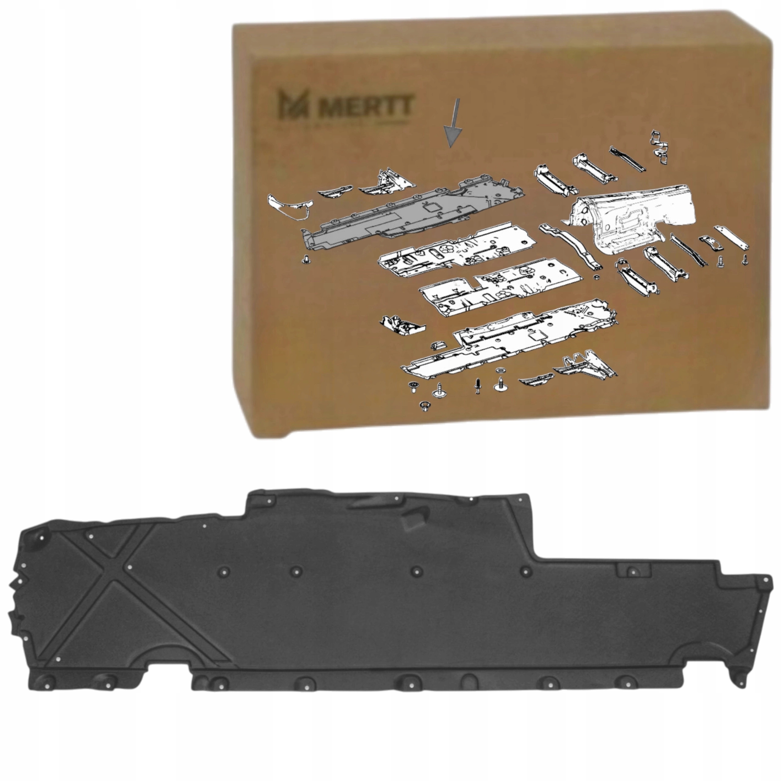 Kryt Podvozkové Desky Levý Mercedes S W222 Long 2014-2020 A2226801307