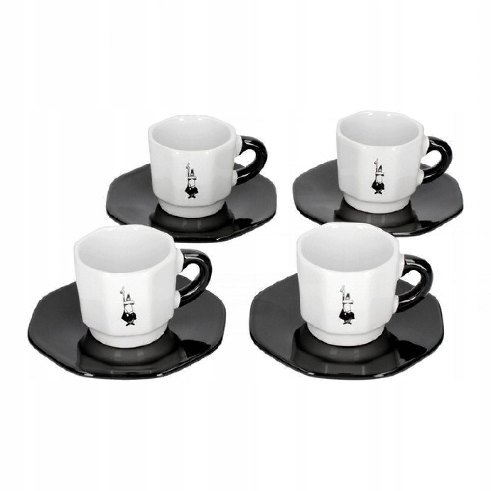 

Filiżanki kawy Espresso porcelanowe Bialetti 75 ml