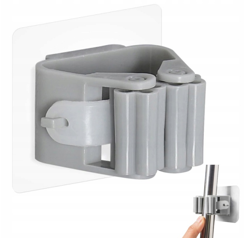 

Wieszak Uchwyt Samoprzylepny Na Mopa Miotłę Mocny