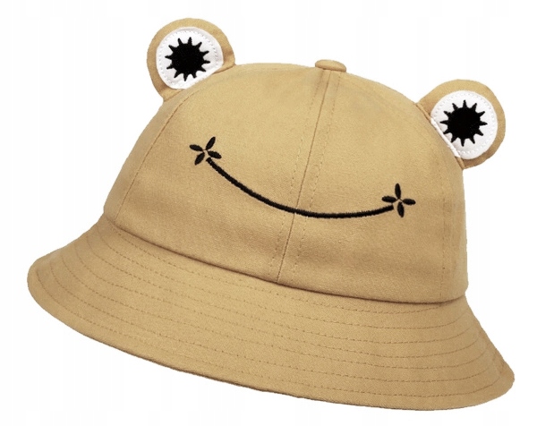 

Kapelusz Rybacki bucket hat żaba czapka żabka