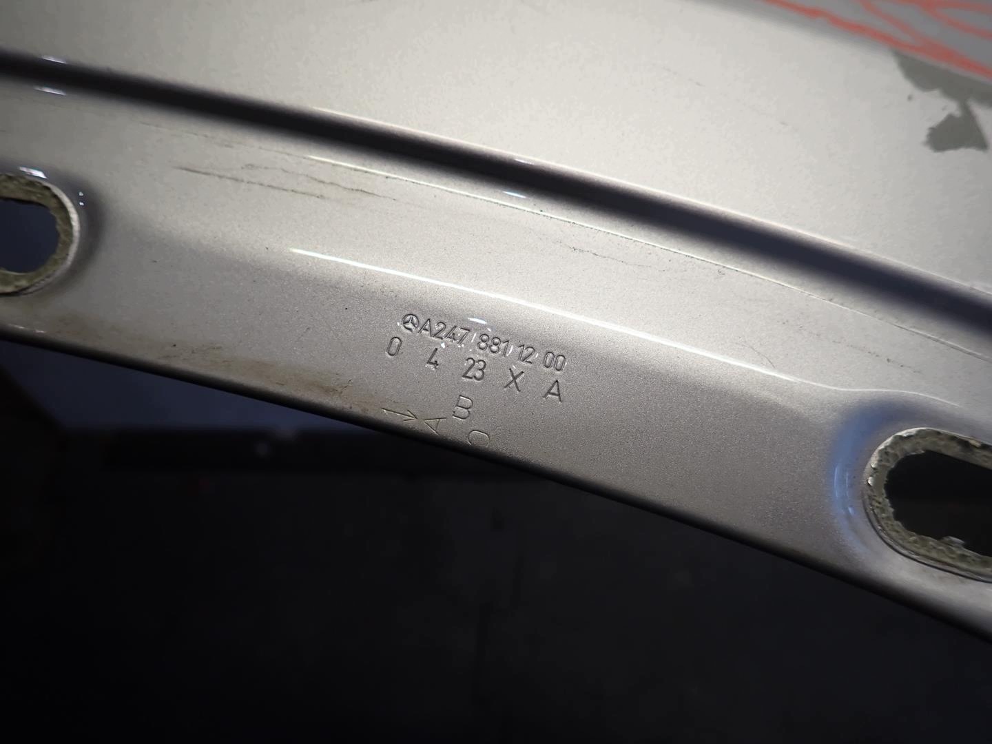 fender front front right MERCEDES GLA W247 2019- A2478811200