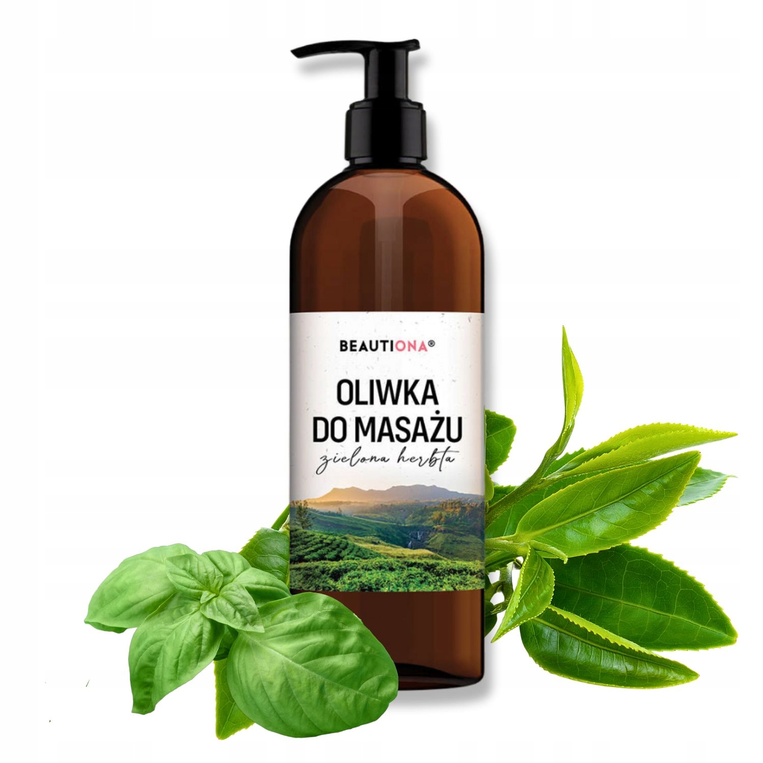 BEAUTIONA OLIWKA OLEJEK DO MASAŻU CIAŁA GREEN TEA