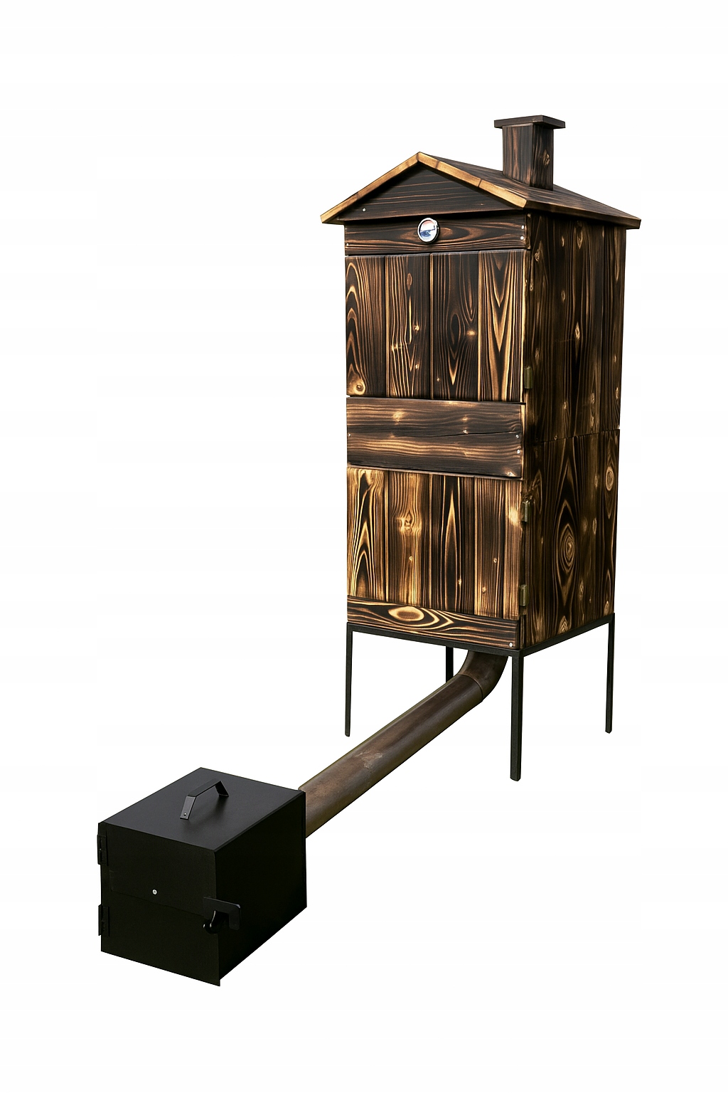 Drevená Záhradná Udiareň, Veľká Kniha, Ohnisko, Impregnácia