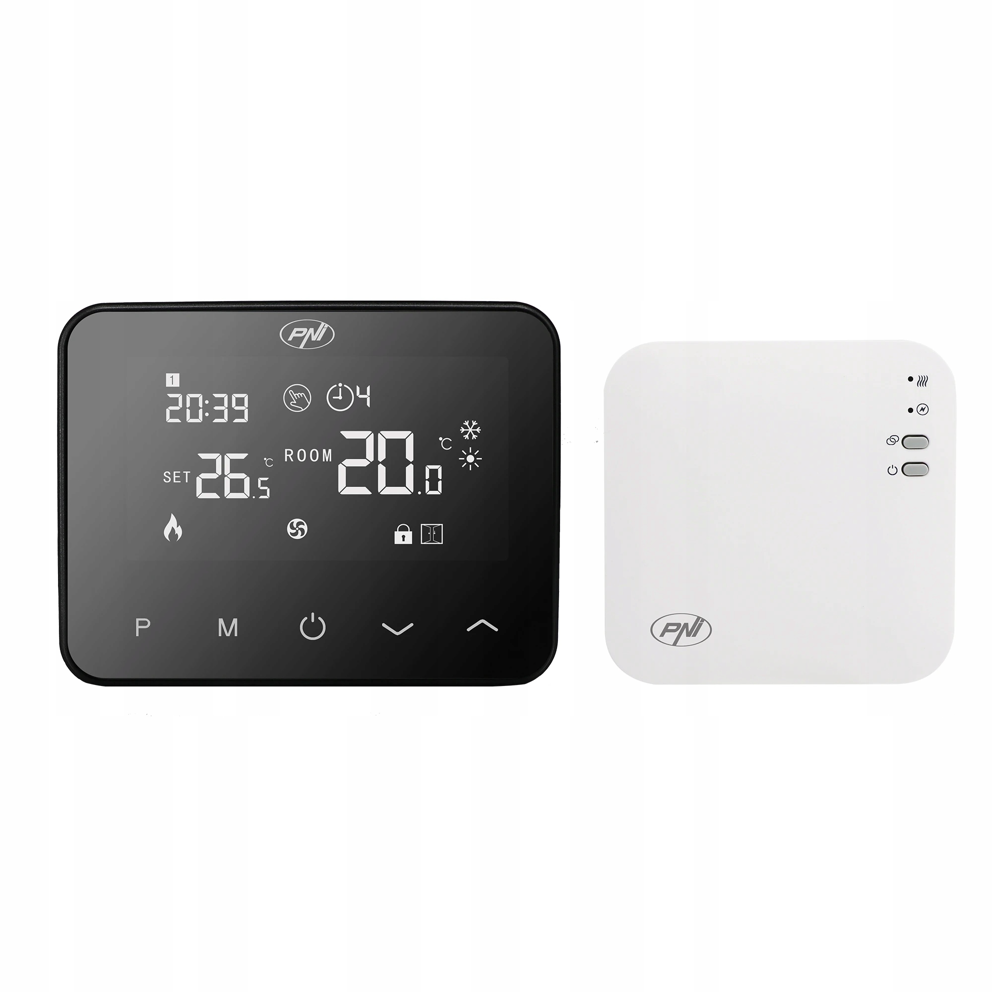 Bezdrôtový inteligentný termostat Pni CT40 Pro s WiFi, pre vykurovacie syst