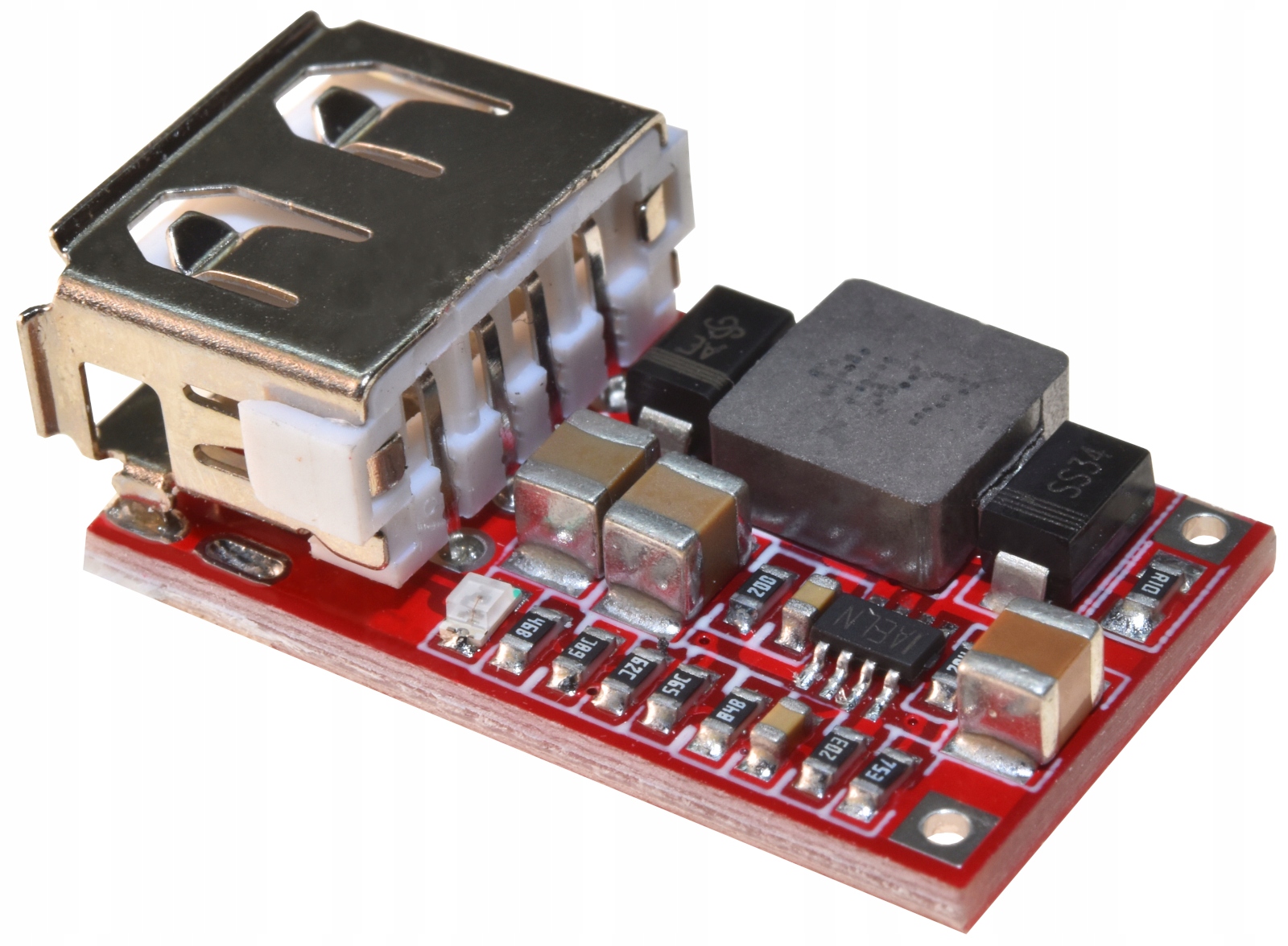 

Przetwornica regulator zasilacz Usb 5V 3A z 6-24V