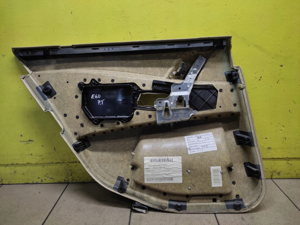 BMW E60 upholstery door right rear part