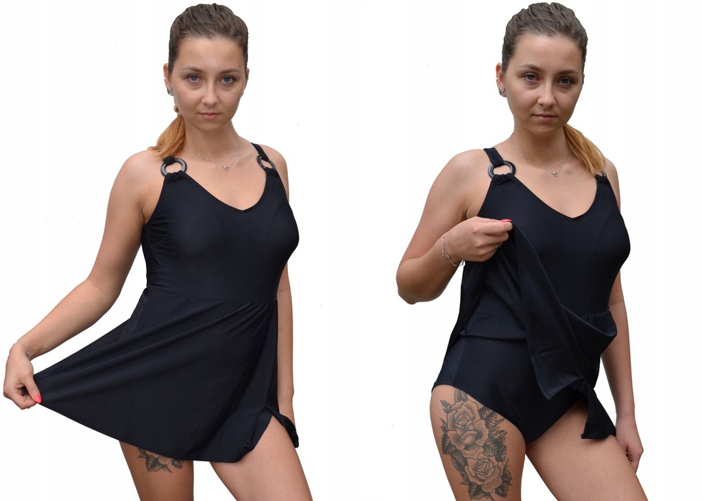 S33 WYSZCZUPLAJĄCY SEXY STRÓJ Z SUKIENKĄ Roz.48 Rozmiar 48