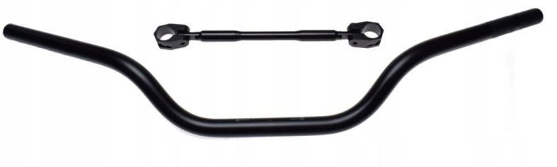 LEOSHI KIEROWNICA ALUMINIOWA CZARNA ATV ENDURO !