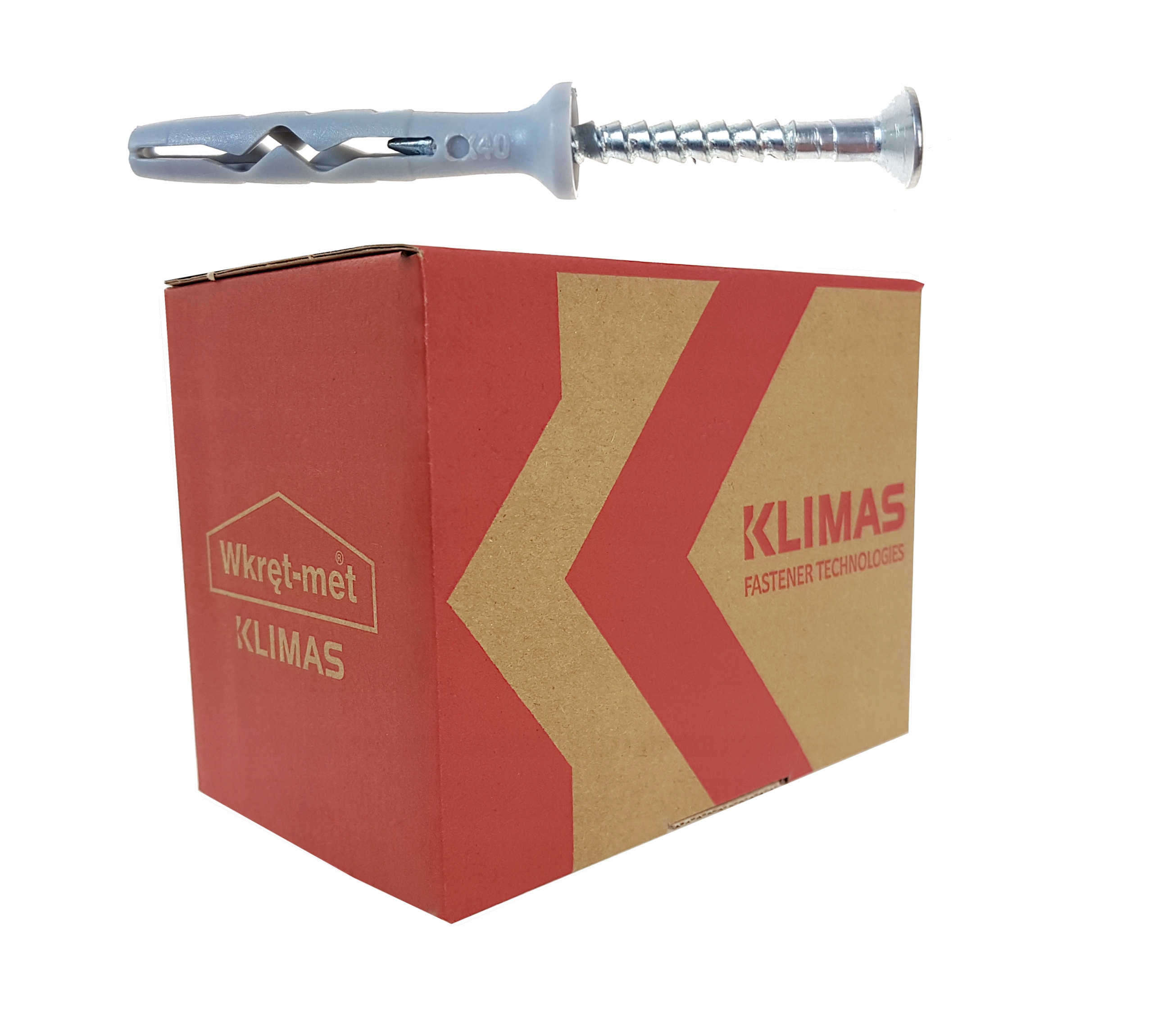 

Kołki Szybkiego Montażu 6X40 Sm 200SZT Wkręt-met