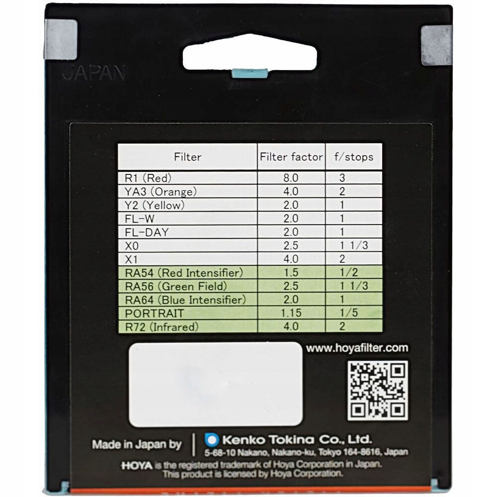 Filtr Hoya RA54 Red Enhancer 52mm Marka Hoya
