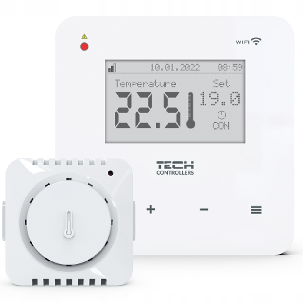 Bezdrôtový Izbový Regulátor Teploty Tech T-5z Wi-Fi Wifi