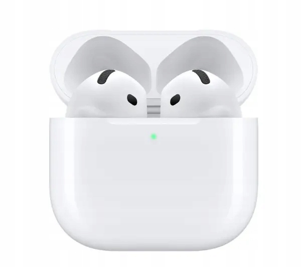 Słuchawki Apple AirPods 4 Douszne Bluetooth 5.3 MXP63ZM/A bezprzewodowe