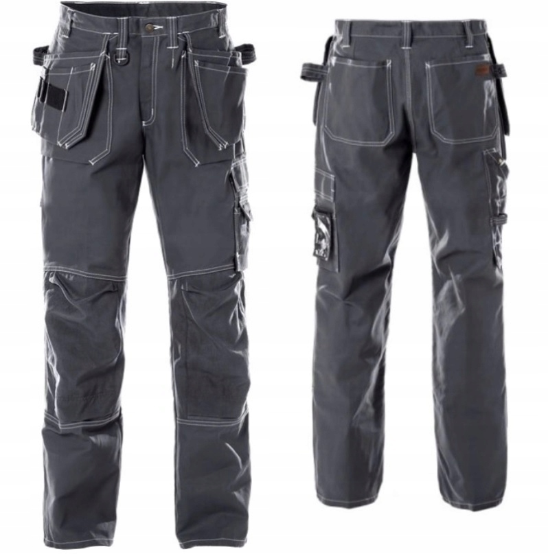 Mocne I Wytrzymałe Monterskie Spodnie Robocze Pasowe Fristads 255 Fas r.50