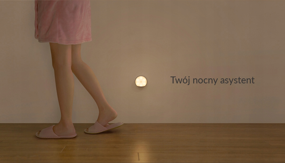LAMPKA NOCNA YEELIGHT Z SENSOREM RUCHU I ŚWIATŁA SMART USB 2700K 2.5W Kolekcja Sensor Night Lamp