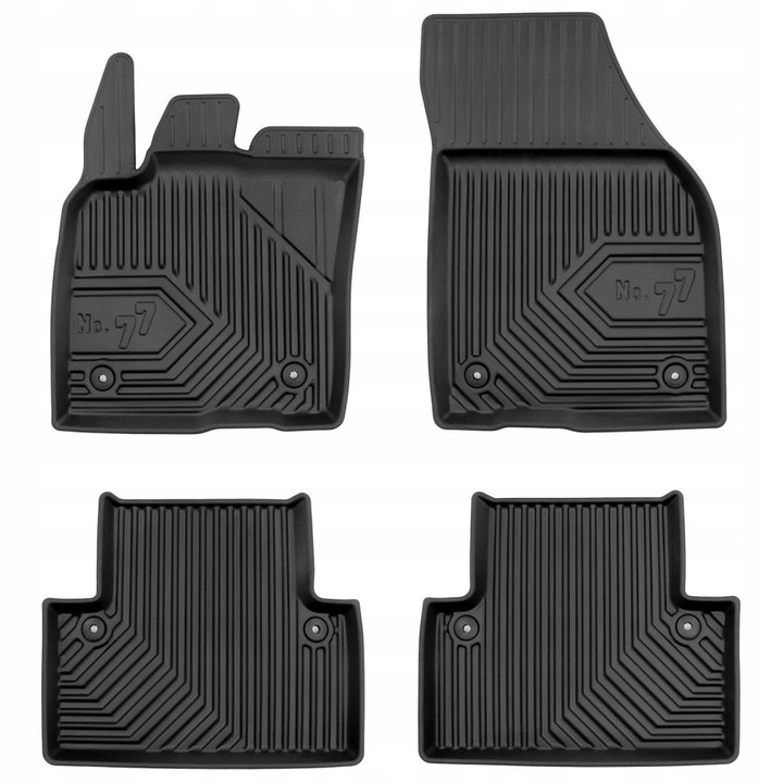Gumové Koberce Volvo S40 2 2004-2012 Korytka 77