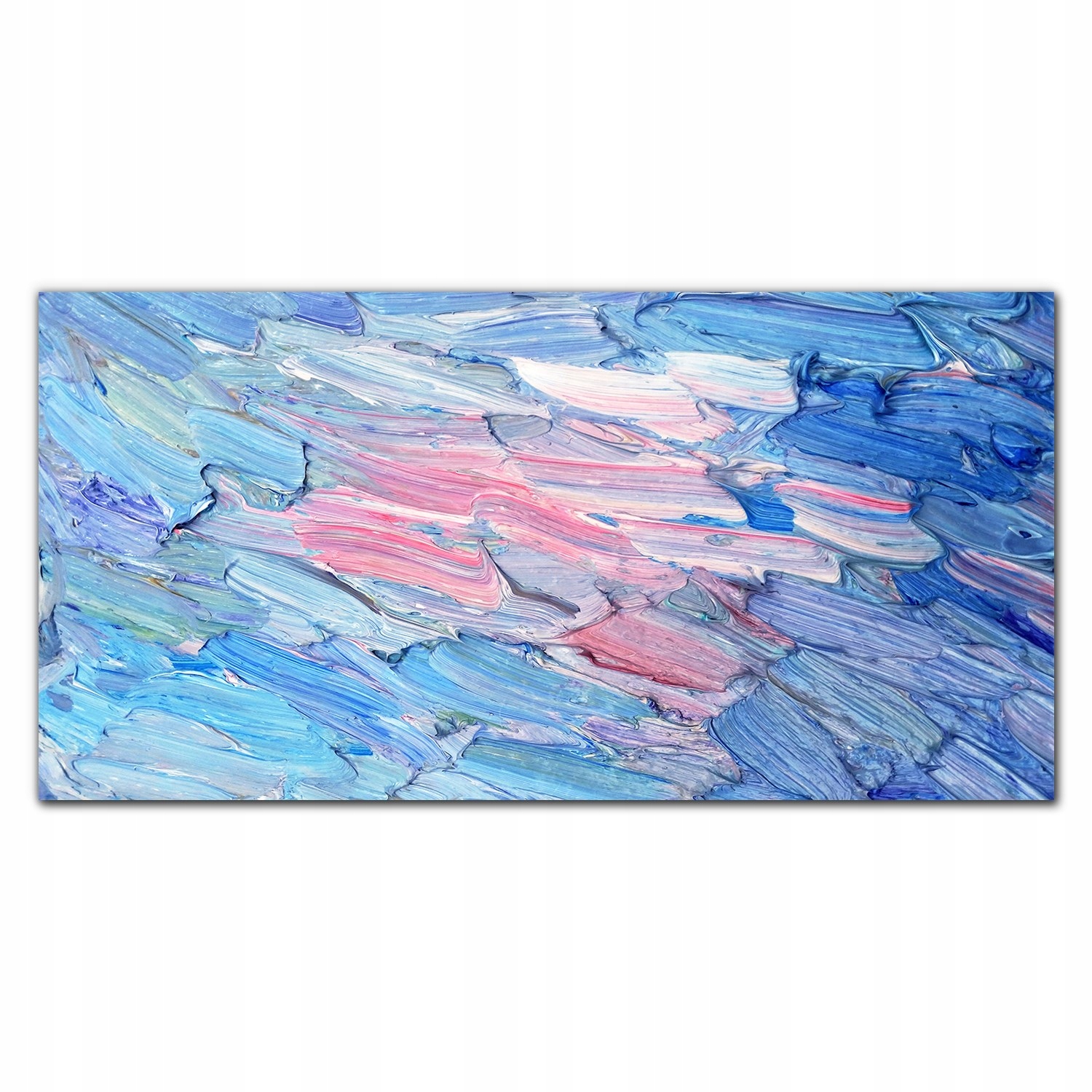 Foto plátno obraz na rámu Mazání barvou 120x60