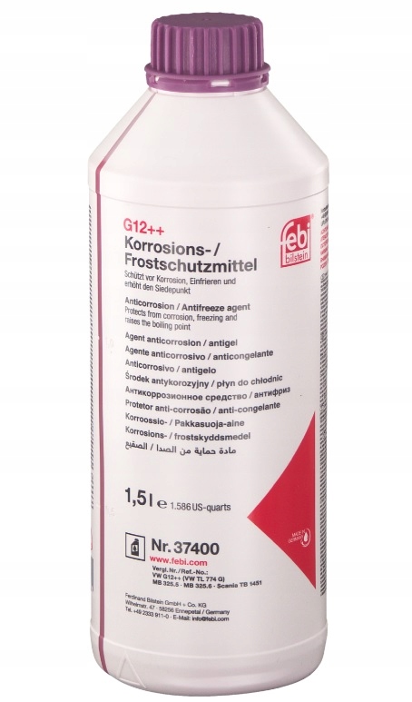 Płyn do chłodnicy Mercedes Różowy MB325.6