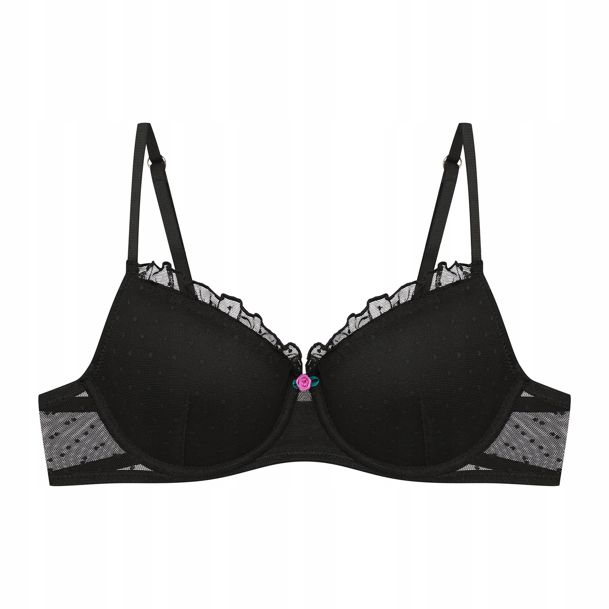 Push-up podprsenka Verberry Bloovii černá 80C