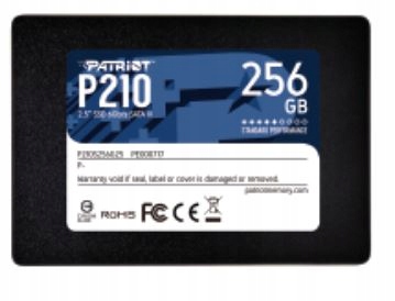 Patriot P210/ 256GB/ Ssd/ 2.5"/ Sata/ 3R P210S256G25