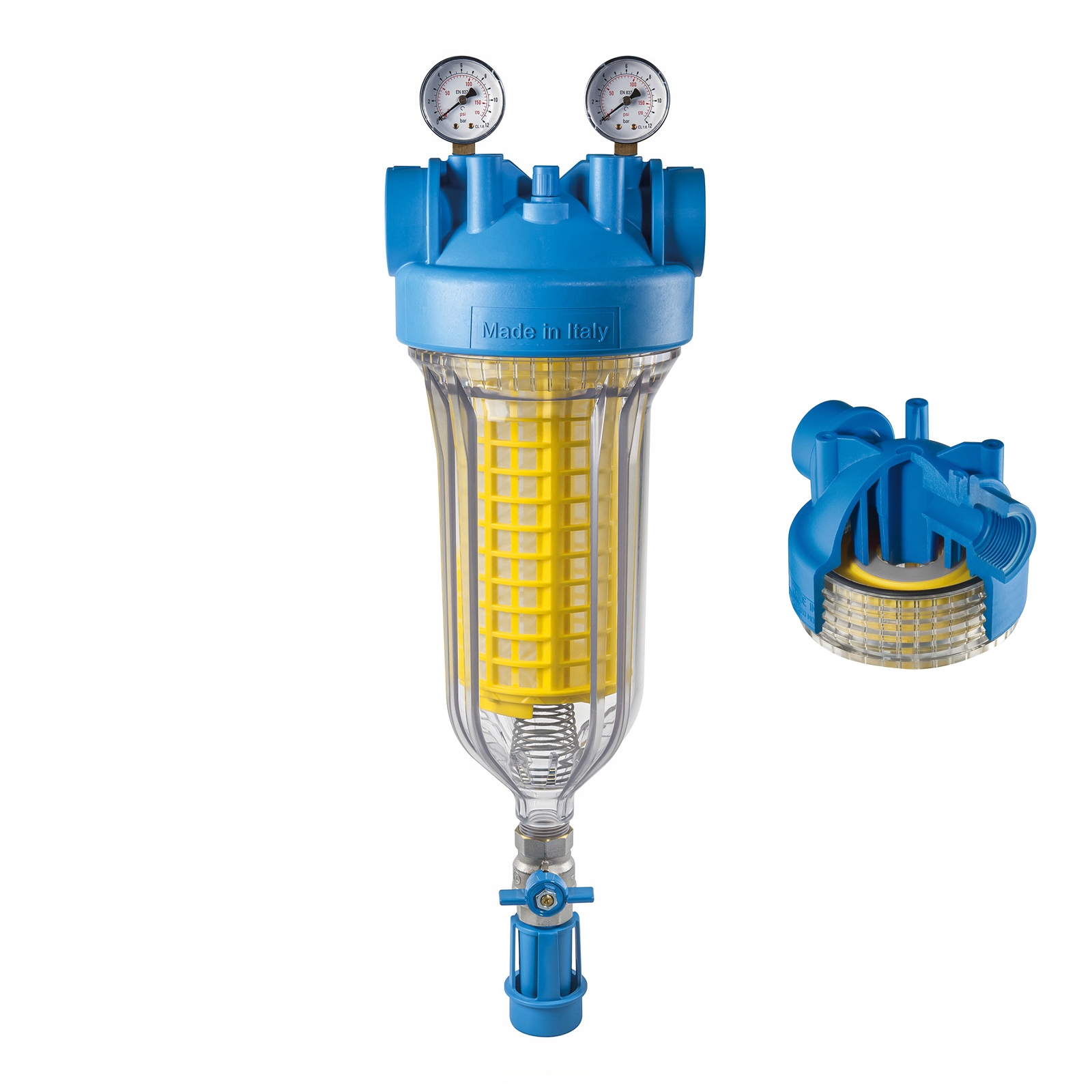 Samooplachovací filter Atlas Filtri Hydra Big M 1 1/2" Rah 90 mcr