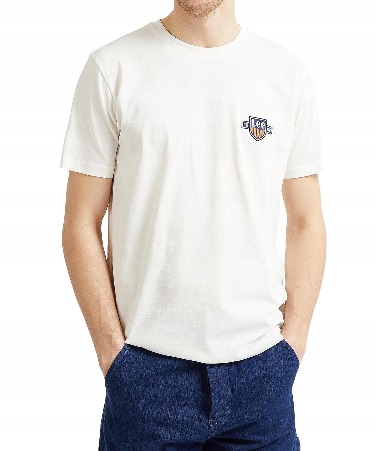 

Lee Chest Logo Tee L61MFERR White Canvas M
