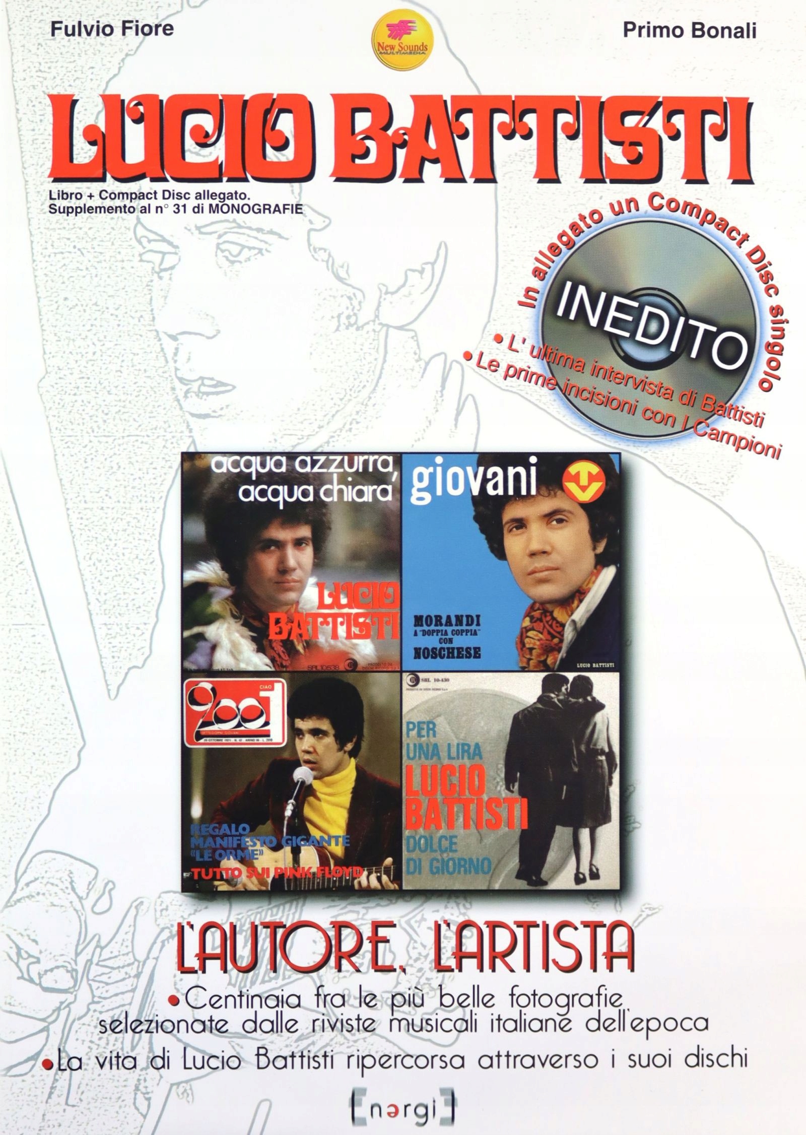 

Lucio Battisti: L'autore,l'artista [książka]+[cd]