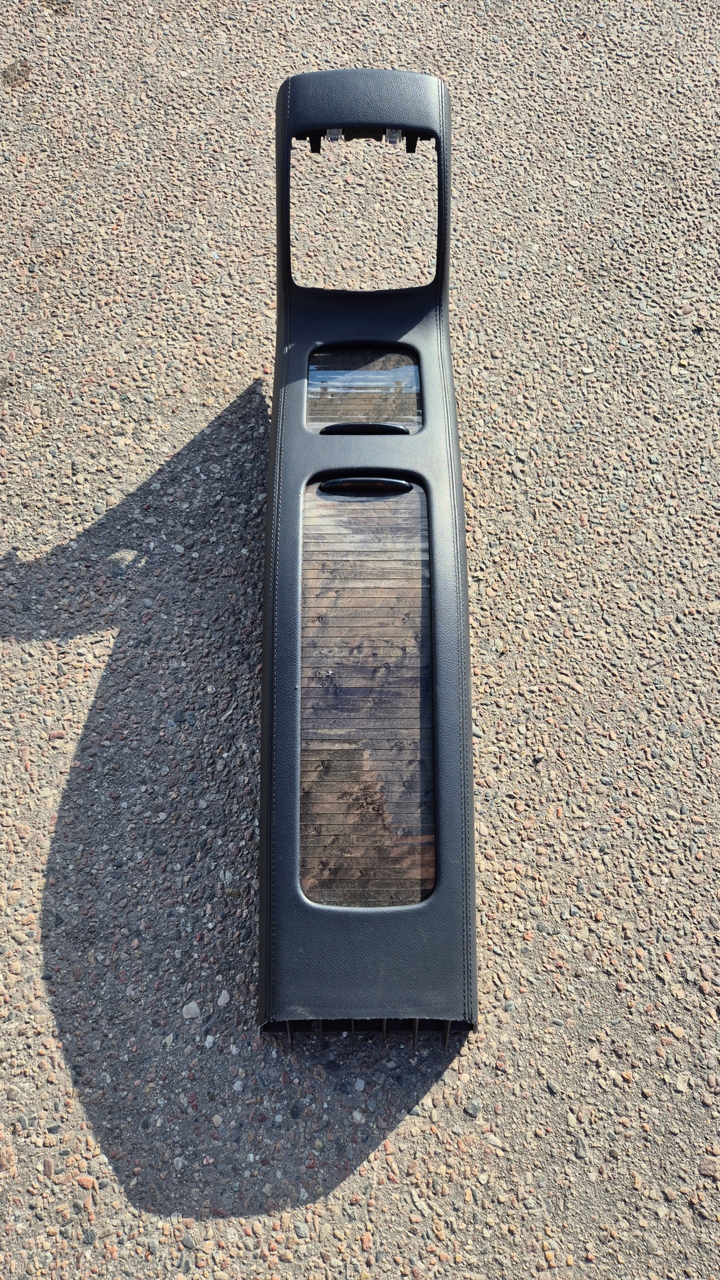 armrest TUNEL central rear part rear leather MERCEDES CLS W219 BDB!!