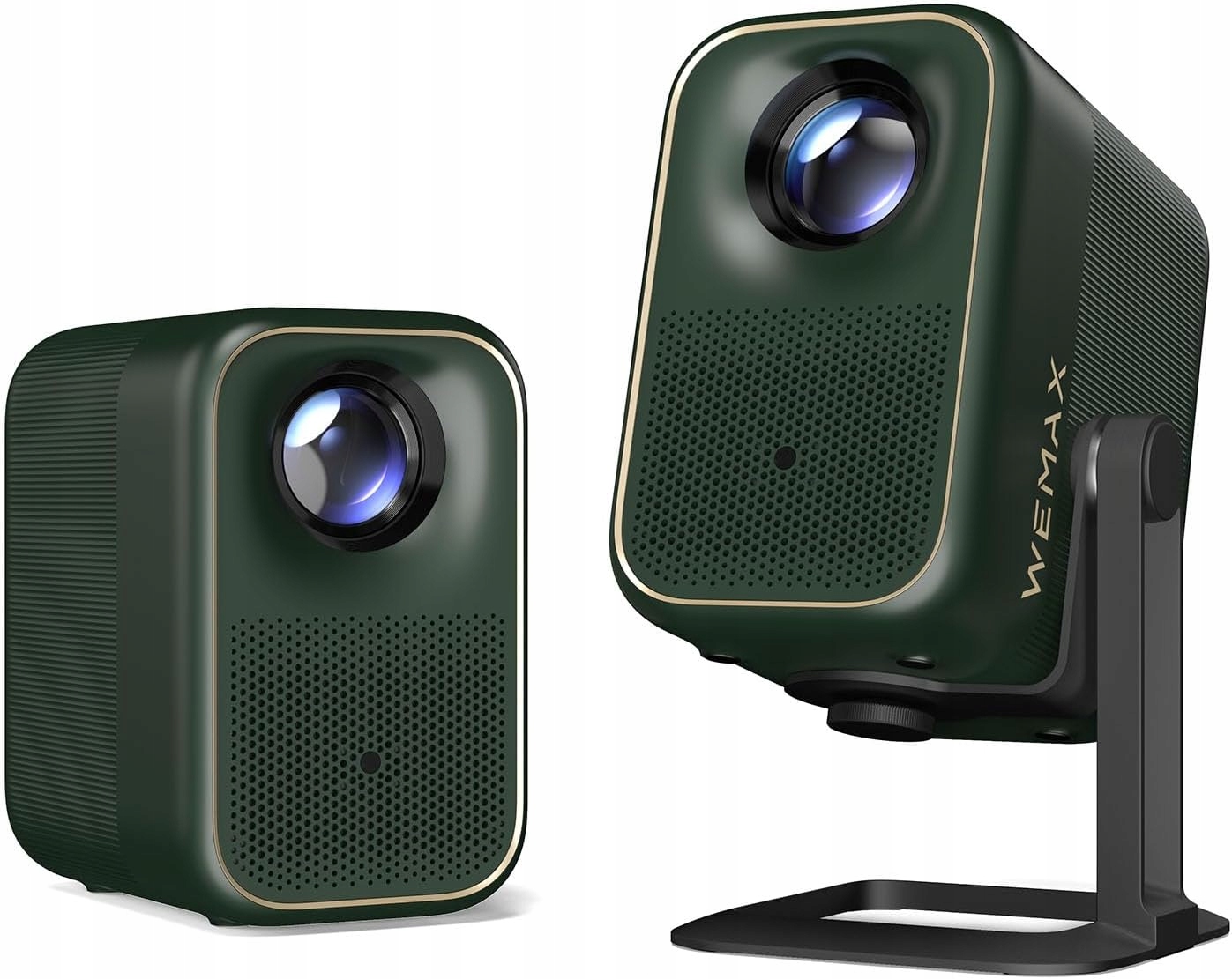 Wemax Projektor 4K Przenośny ze stojakie 1080P Hdr 10 WiFi/Bluetooth