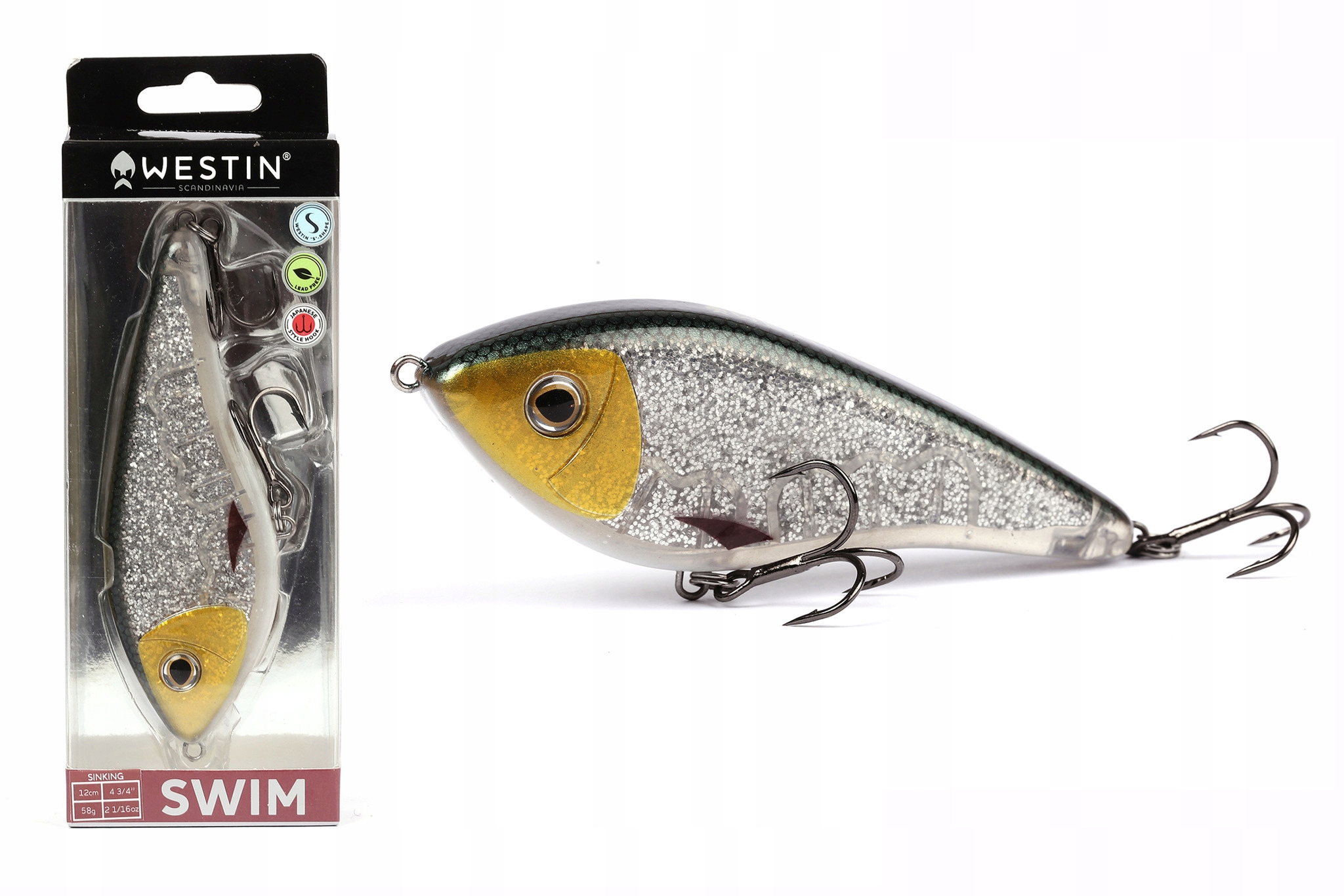 Jerk Westin Swim Glidebait 13,5cm/86g