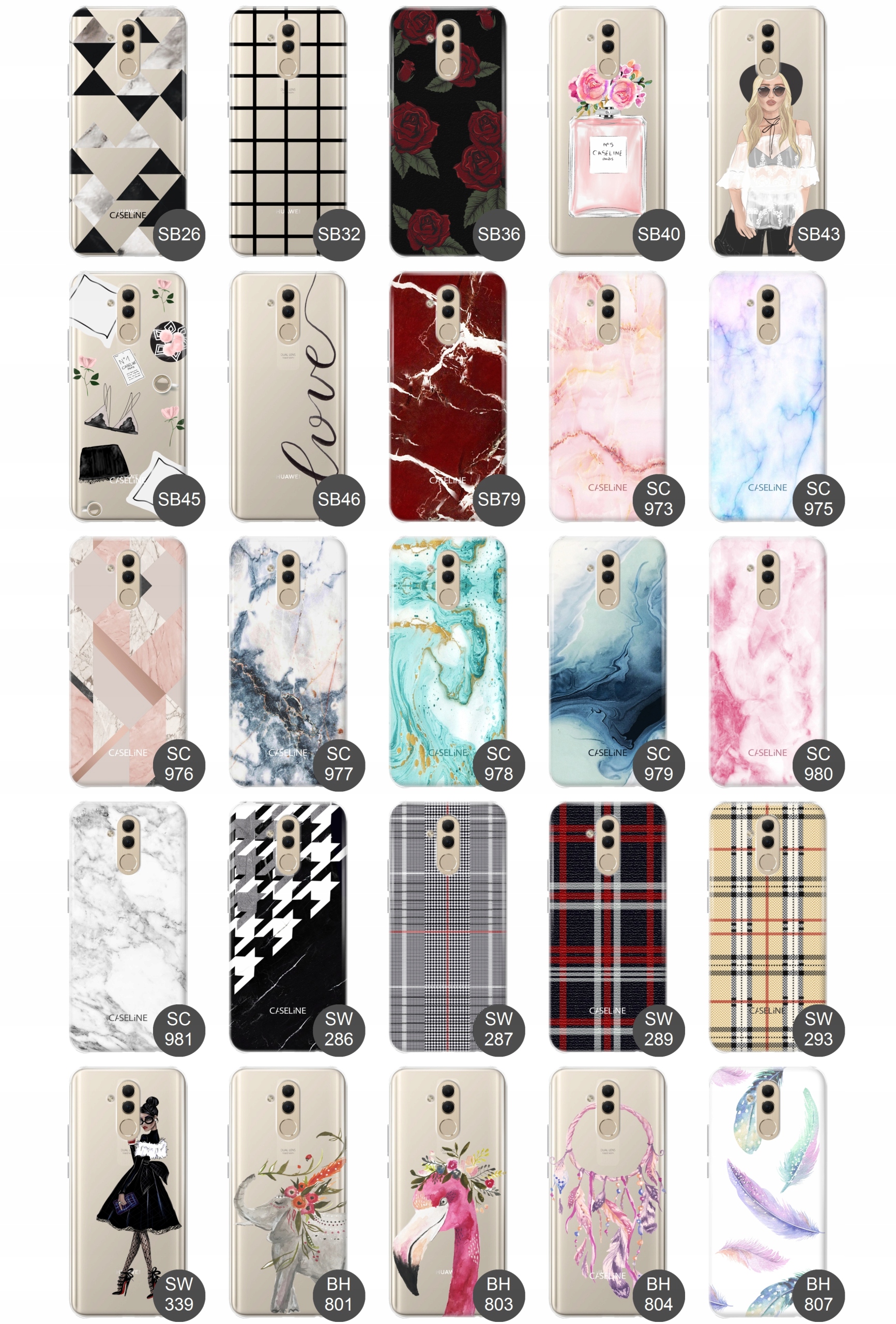 etui do HUAWEI MATE 20 LITE case guma