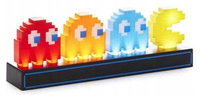 LAMPKA NOCNA LED-owa PAC-MAN LAMPA DLA DZIECI 3D