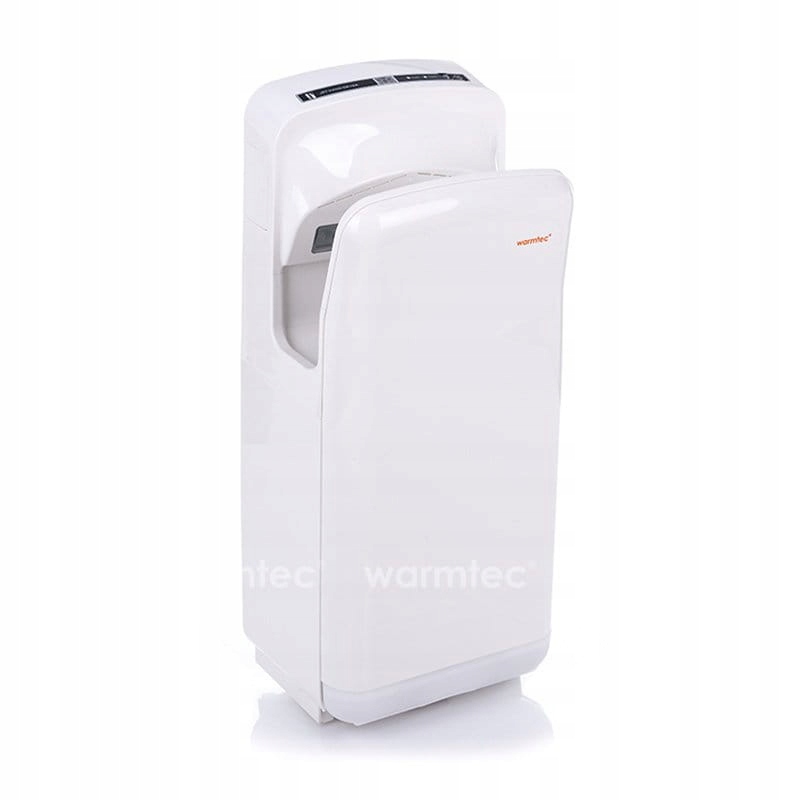 Suszarka do rąk Warmtec JetFlow 1650W, obudowa z tworzywa Abs, biała