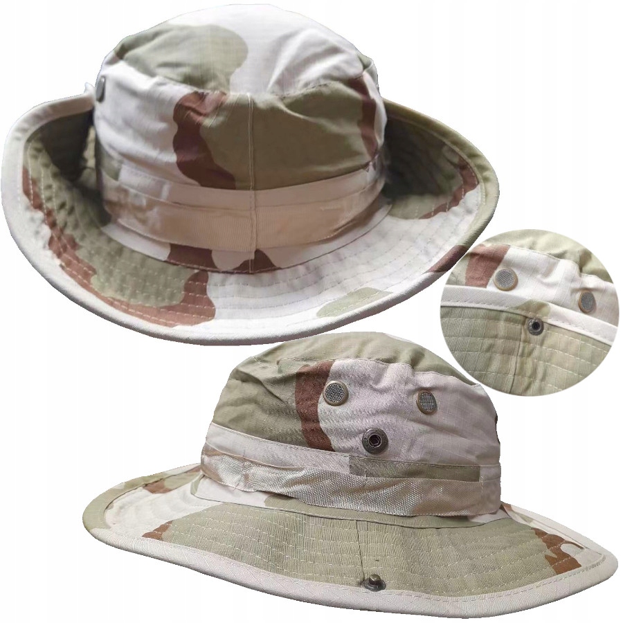 KAPELUSZ Z RONDEM PRZECIWSŁONECZNY WOJSKOWY BONNIE HAT PANTERA MILITARNY Płeć produkt uniseks