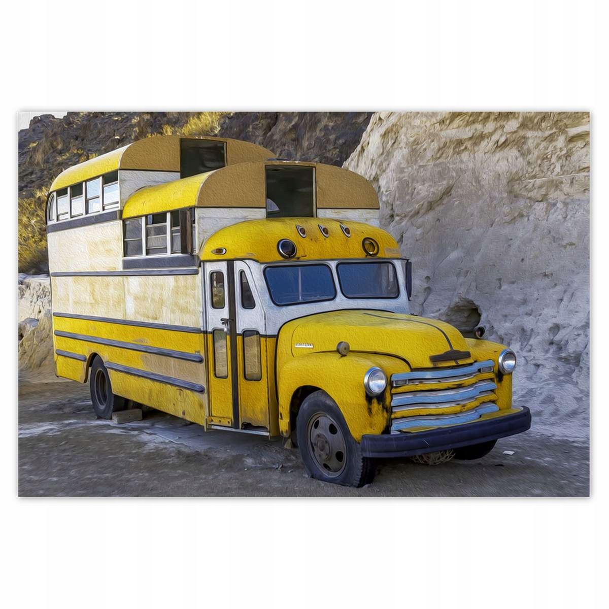 Plakáty 200x135 Americký pracovní vůz