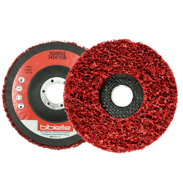 

Dysk ścierny włosy murzyna 127x22 mm Czerwony