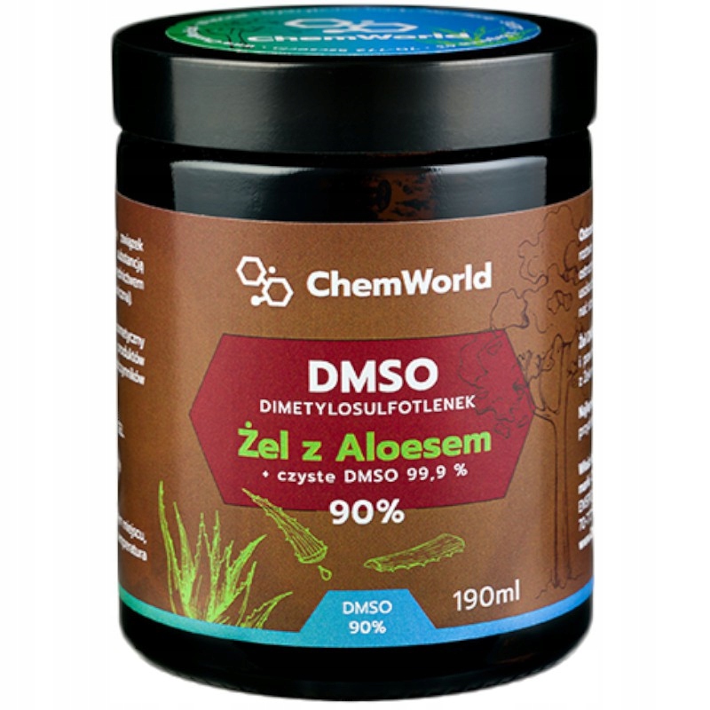 

Dmso Żel 90% z Aloesem 190ml ChemWorld