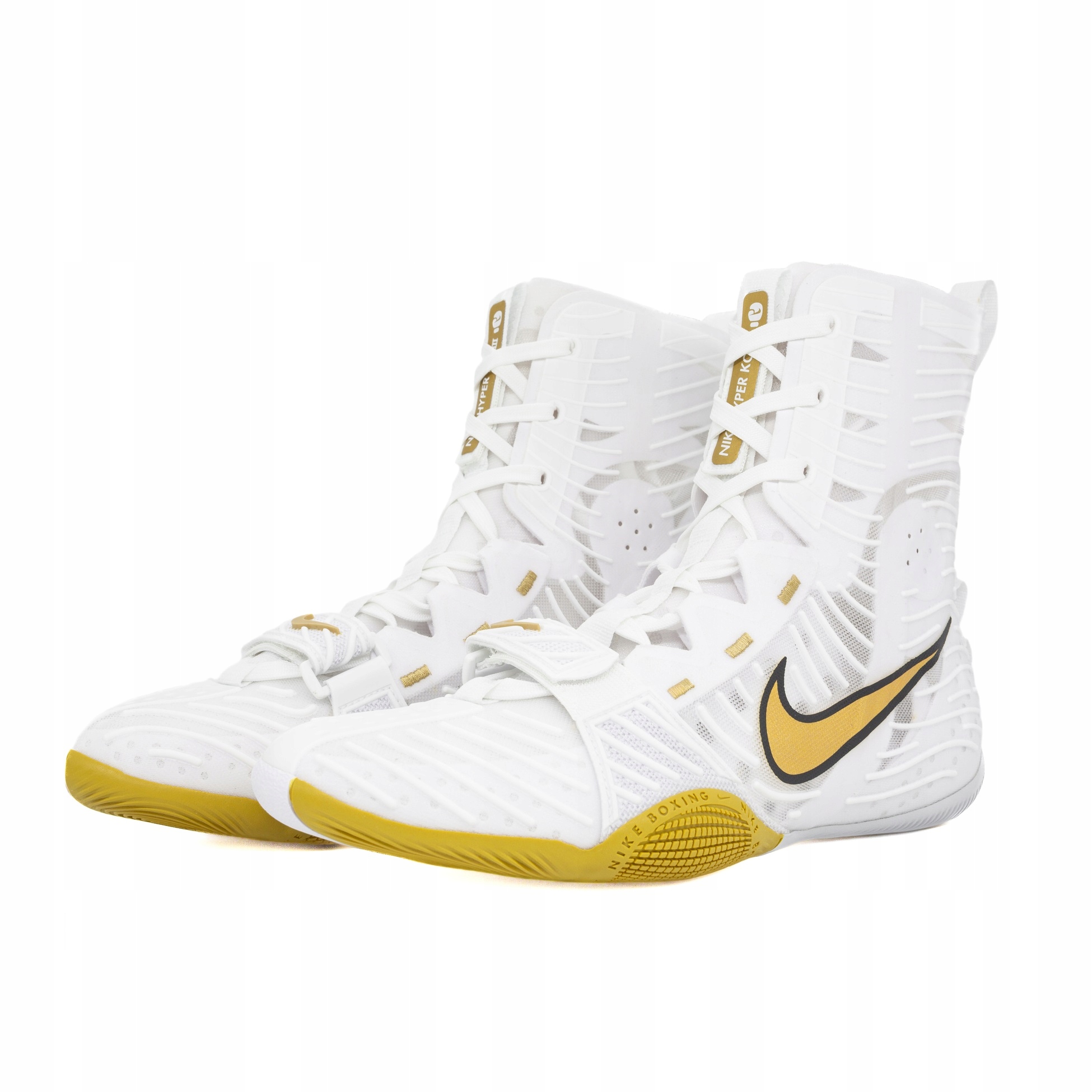 Buty Bokserskie Nike Hyperko 3 Treningowe Wysokie Białe HV6696-100 45