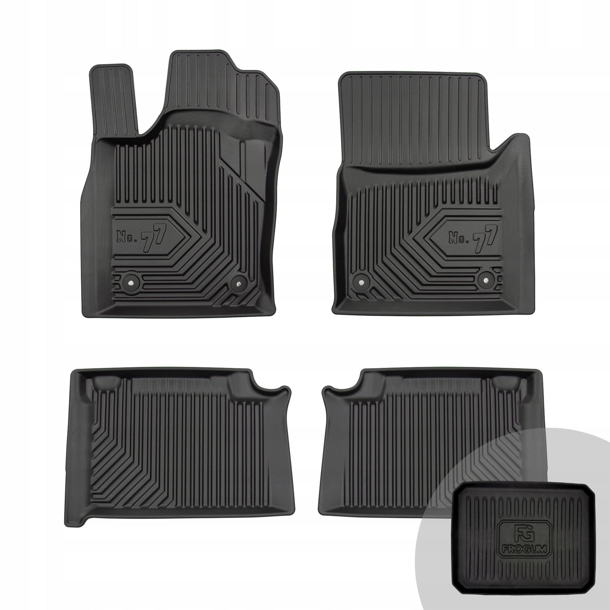 Frogum Koberce do auta pro Jeep Grand Cherokee IV 2016-2021