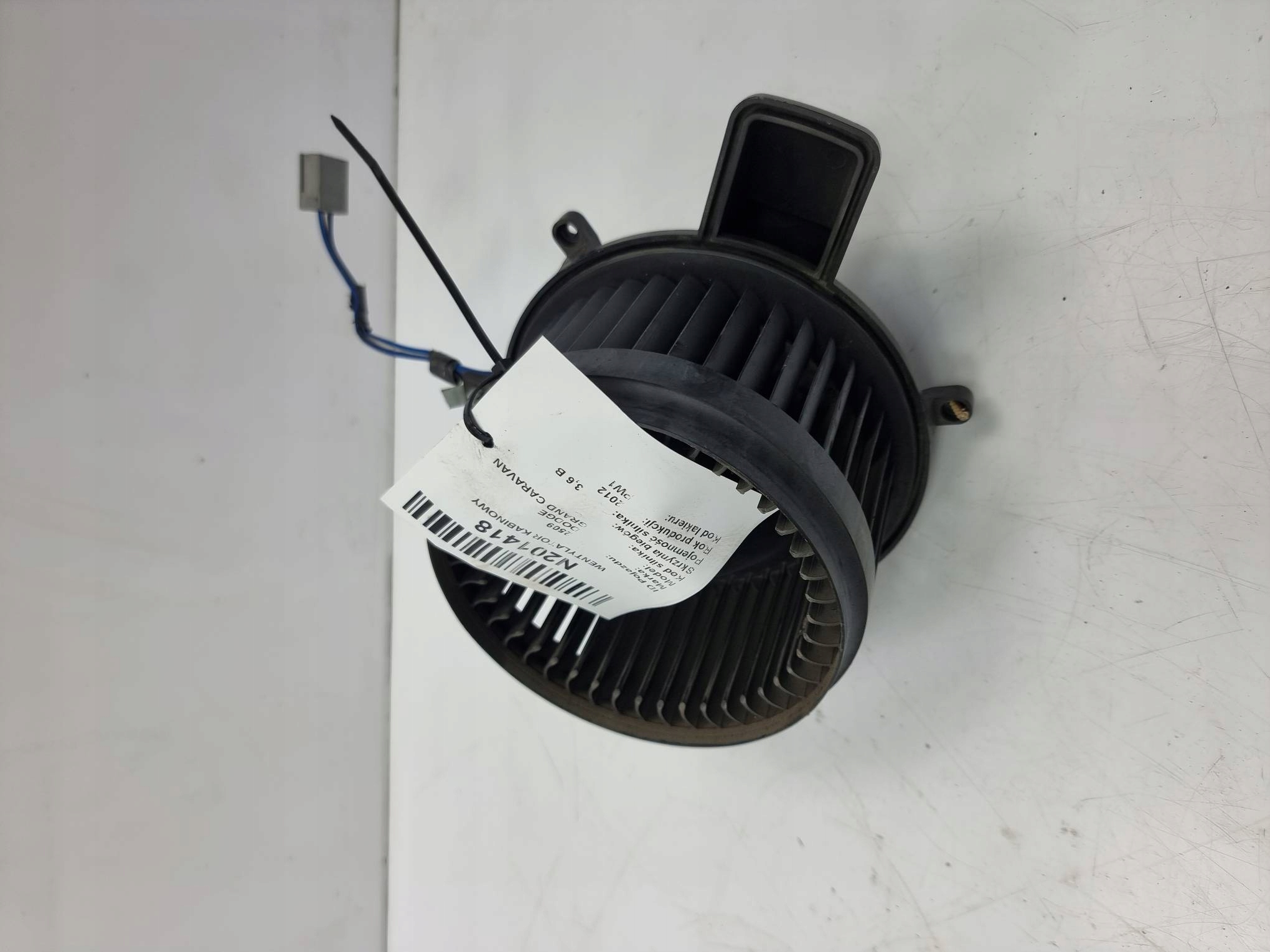 ventilátor kabinový DODGE GRAND CARAVAN