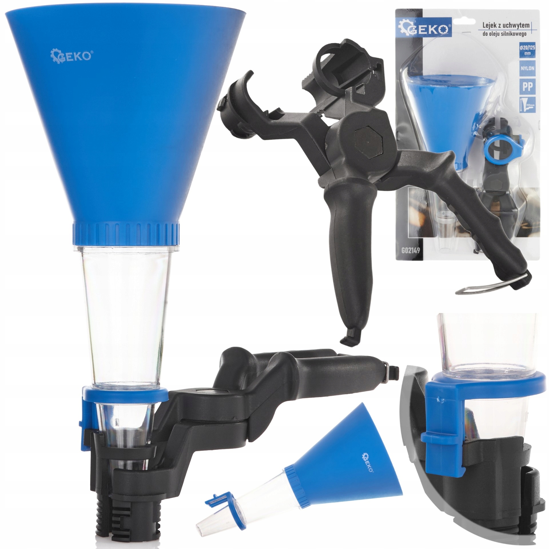 

Lejek Do Oleju Płynu Paliwa Regulowany 30-70 Geko