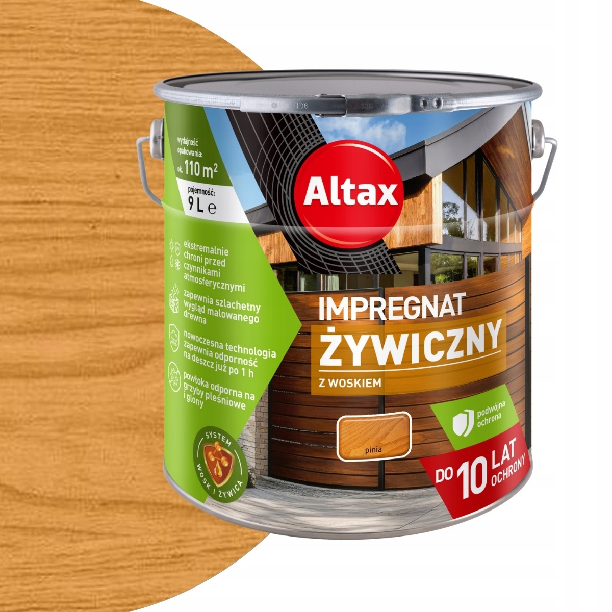 Altax Impregnát pryskyřičný 9L Pinia