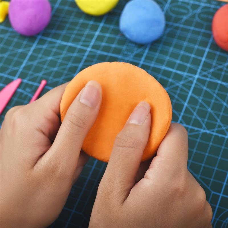 PIANKOWA PLASTELINA MASA PLASTYCZNA POLIMEROWA SENSO GLINA MODELINA Materiał pianka plastik