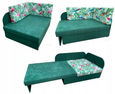 Narożnik dziecięcy, sofka, łóżeczko, kanapa KUBUŚ