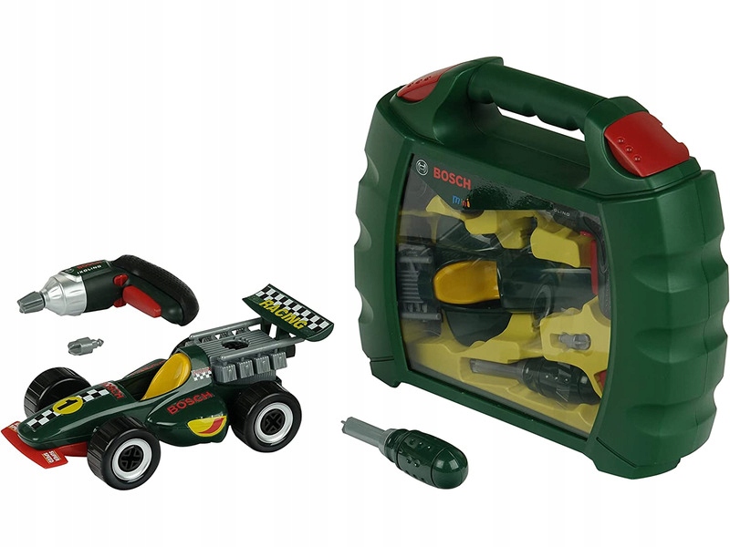 Walizka KLEIN z autem i wkrętakiem Mini Bosch 8375