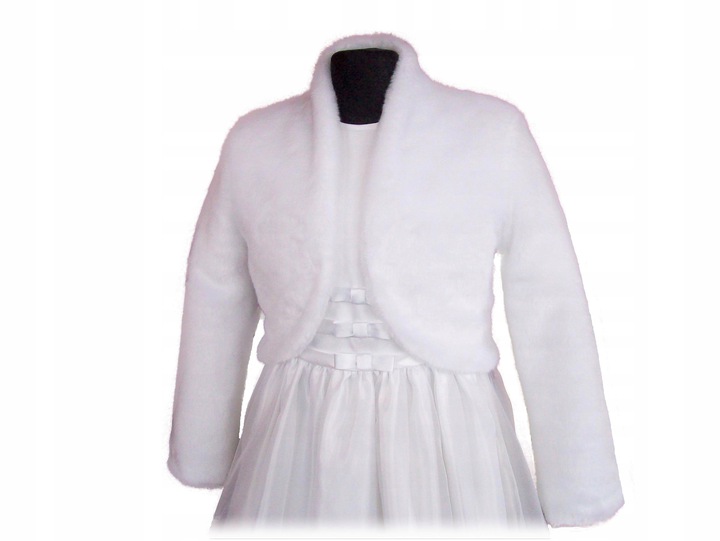 BOLERKO FUTERKO STÓJKA komunijne dłuższe Rodzaj inny