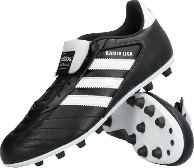 Pánské kopačky lisovky Adidas Kaiser Liga 2 černé
