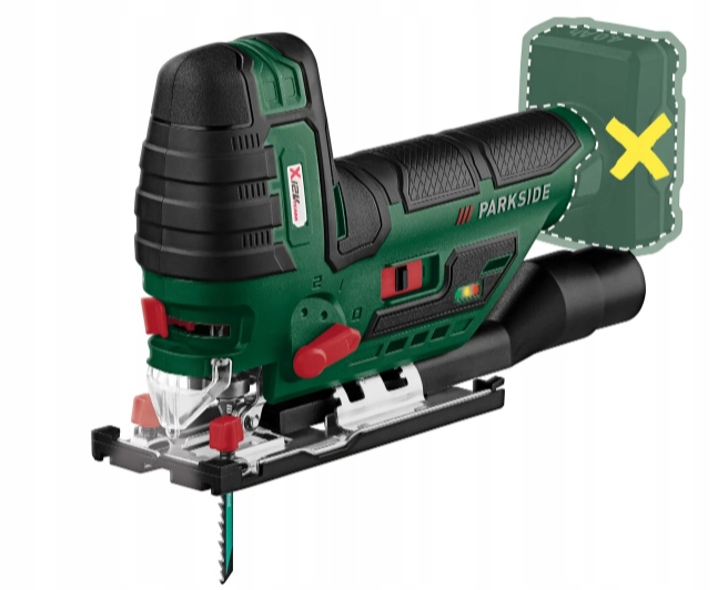 Akumulátorová přímočará pila Parkside Pstka 12 C3, 12 V