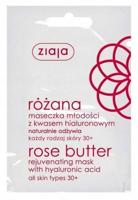 

Ziaja 30+ Różana Maseczka Z Kwasem Hialuronowym