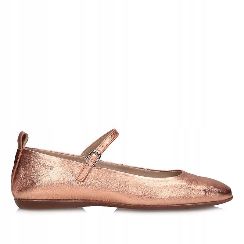 Metalické módní baleríny Seoul Wonders A-86101 Soft Metal Rame